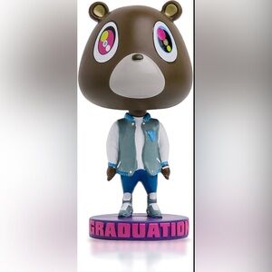 The Graduation Bear Bobblehead - College Dropout Bear